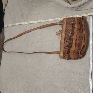 BNWT 100% leather Lucky Brand crossbody or clutch Orig. $149